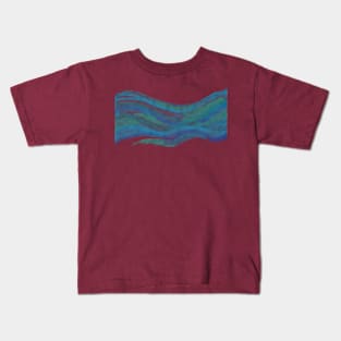 Waves Abstract Kids T-Shirt